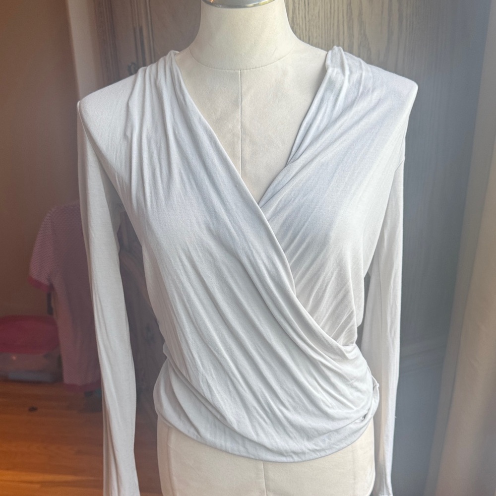 Tahari Wrap Top